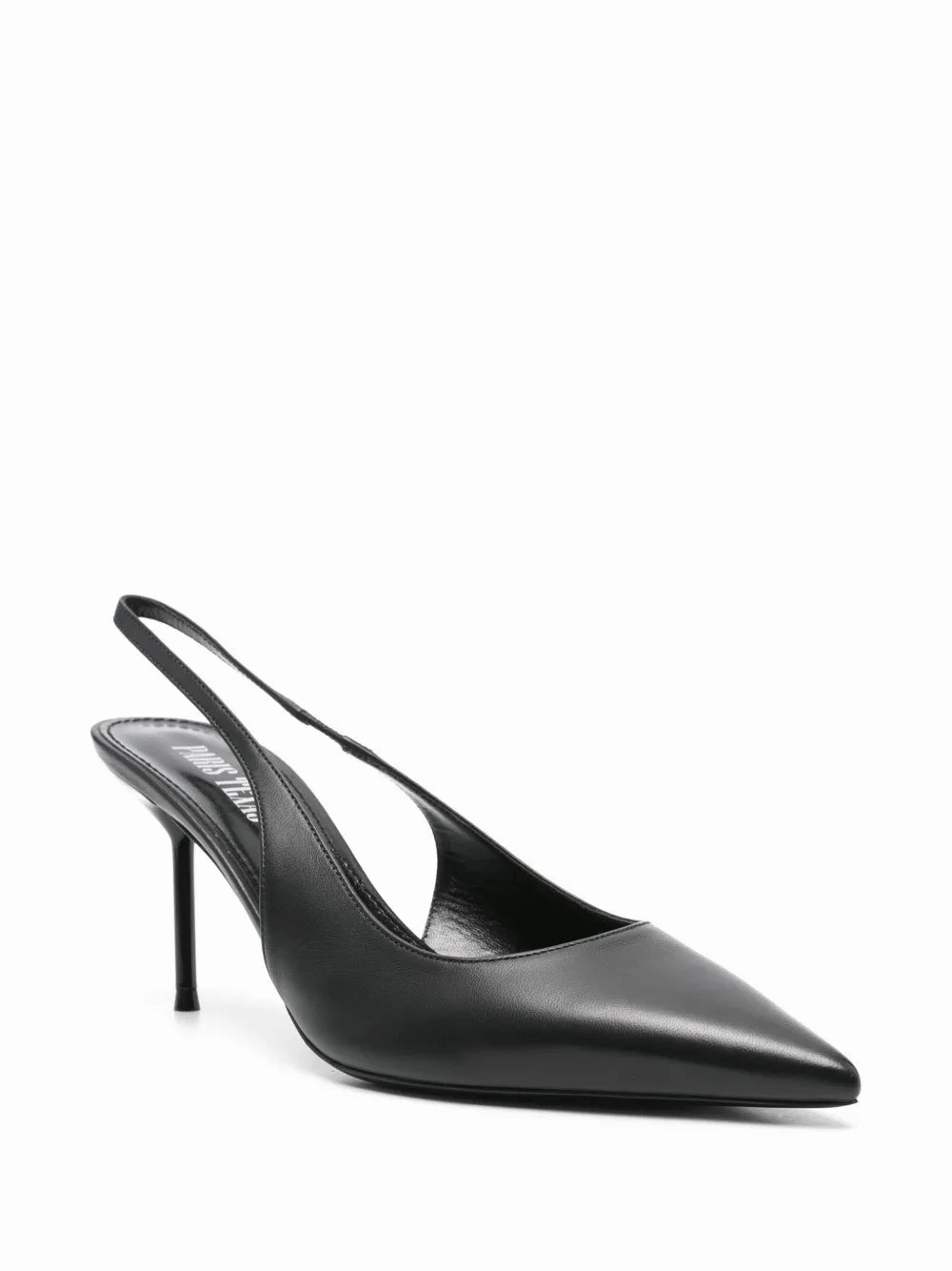 Smooth Style Sleek Pumps Lidia Slingback in Black