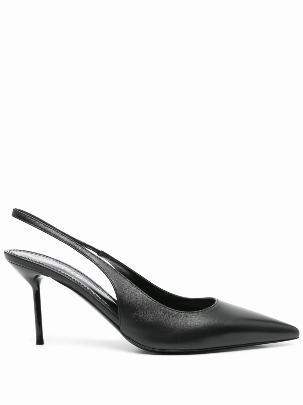 Velvet Wedding Heels Rich Tone Lidia Slingback in Black