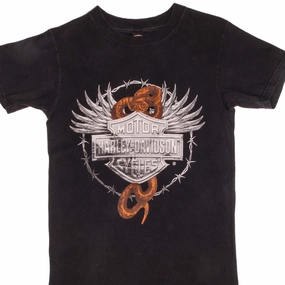 Soft and Light VINTAGE HARLEY DAVIDSON 1990S TEE SHIRT SIZE SMALL MADE IN USA
