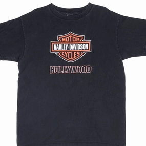 VINTAGE HARLEY DAVIDSON HOLLYWOOD TEE SHIRT 2000 XL MADE IN USA Versatile Comfort Wear