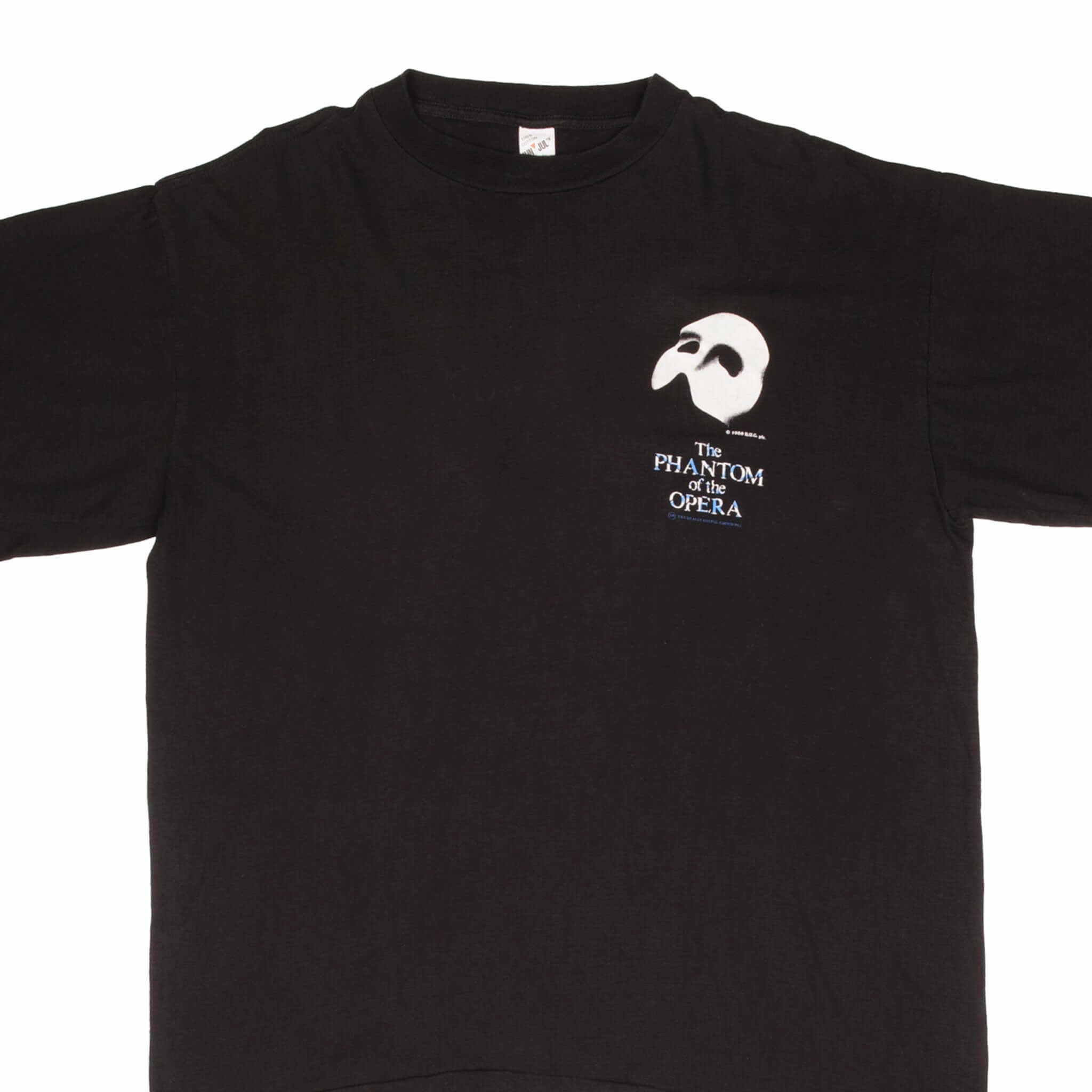 VINTAGE THE PHANTOM OF THE OPERA TEE SHIRT 1986 SIZE LARGE Effortless Design Thermal Regulating Layer