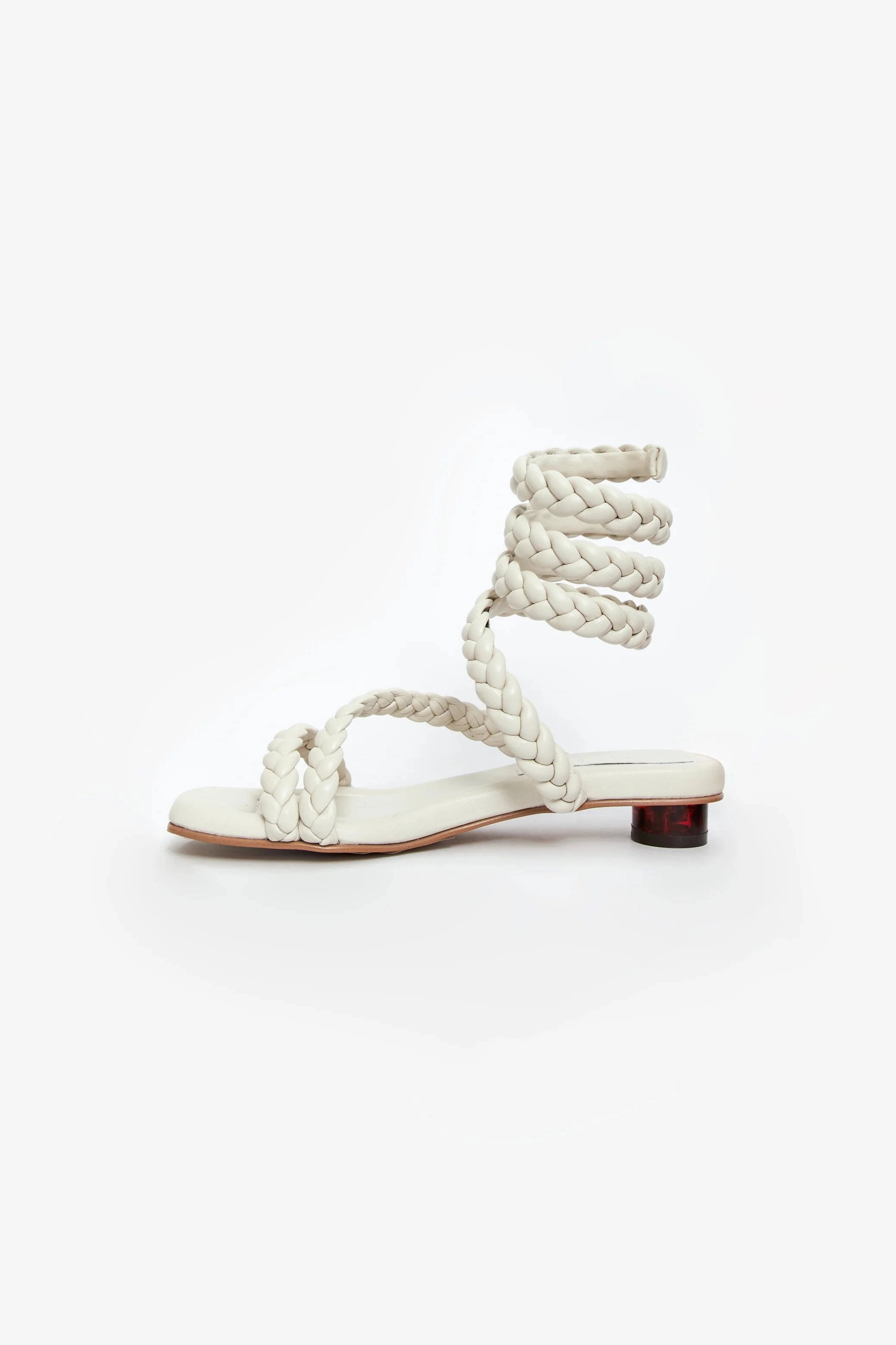 Roma Sandal in Off White Errand Style