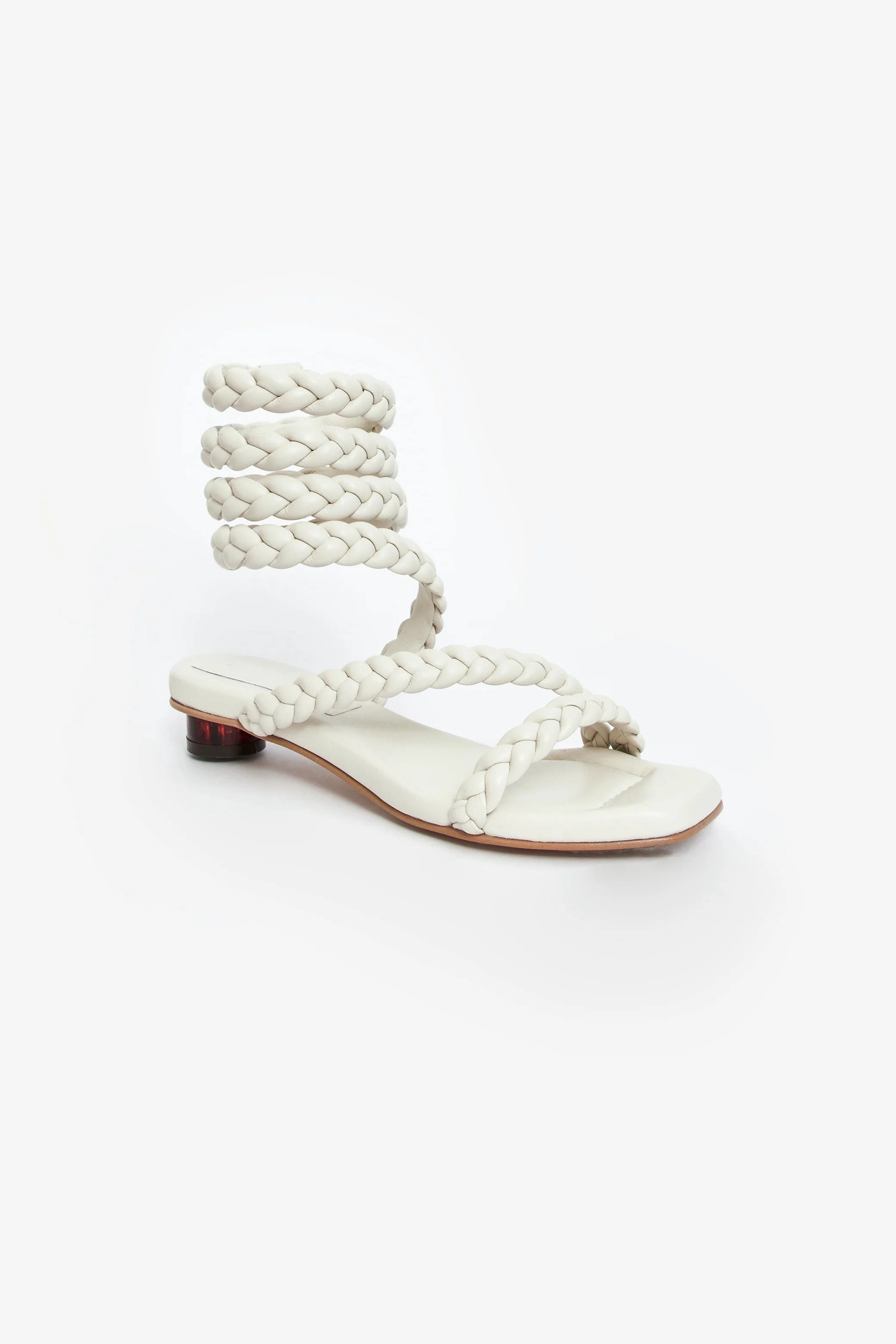 Travel Comfort Shoes Roma Sandal in Off White