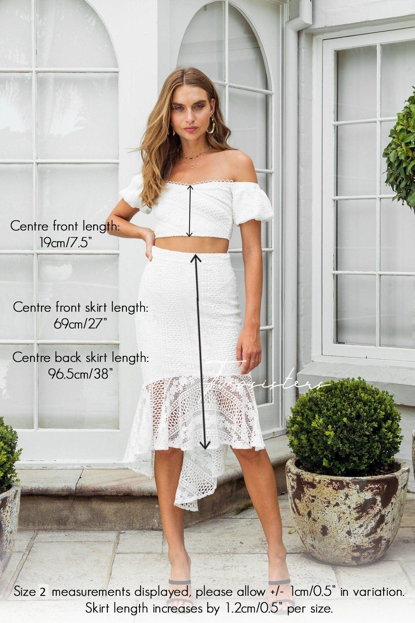 Smooth Wear Pleated-Skirt Serena Set - Navy (Final Sale)