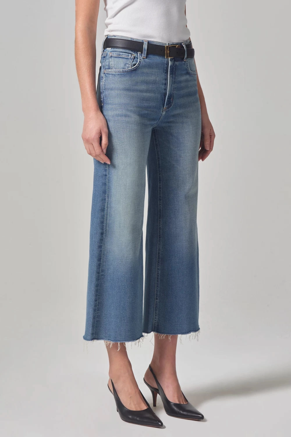 Lyra Wide Leg Crop Modern Couple Look