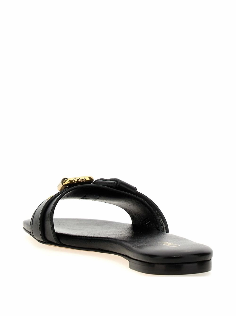 Mae Slide in Black Ankle Soft