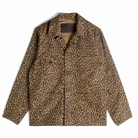 Essential Comfort Chore Coat - Leopard Print