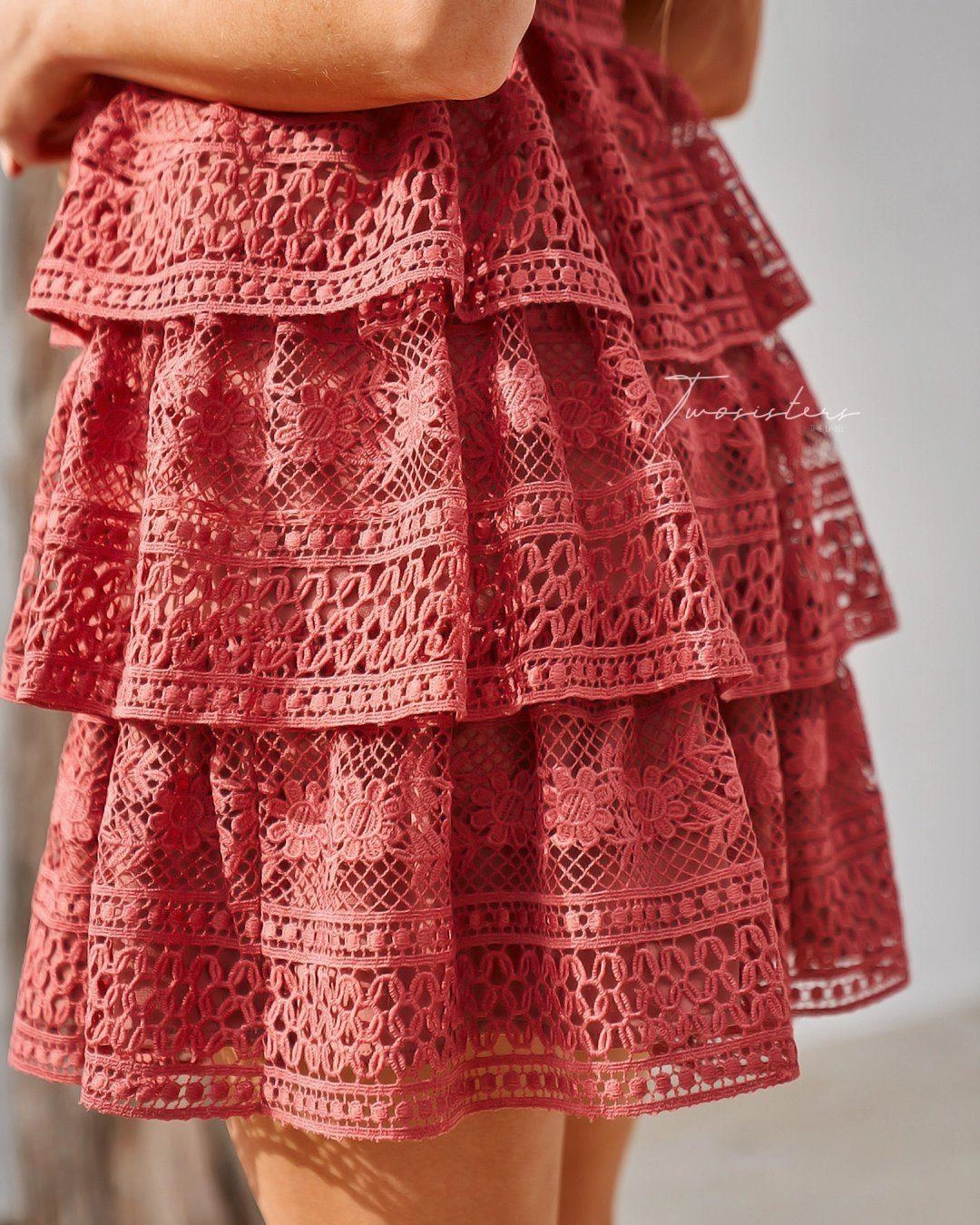 Smart Waistband Fit Melinda Dress - Mauve