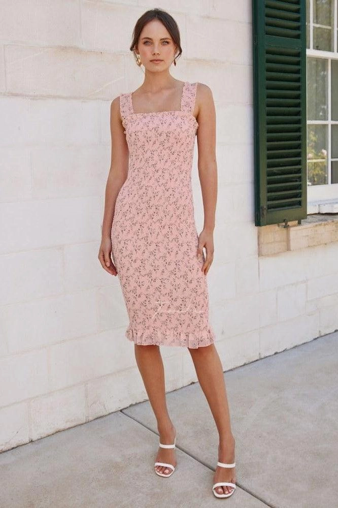 Grace Base Mellie Dress - Pink Floral
