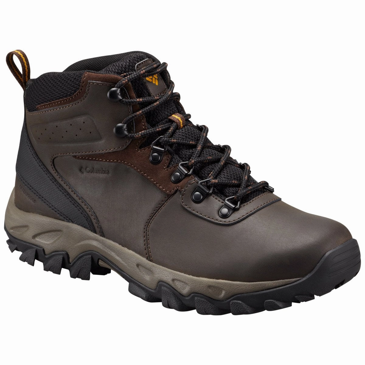 Men's Newton Ridge Plus II Waterproof Hiking Boot Flexible Outsole Padded Interior Hiking Trails