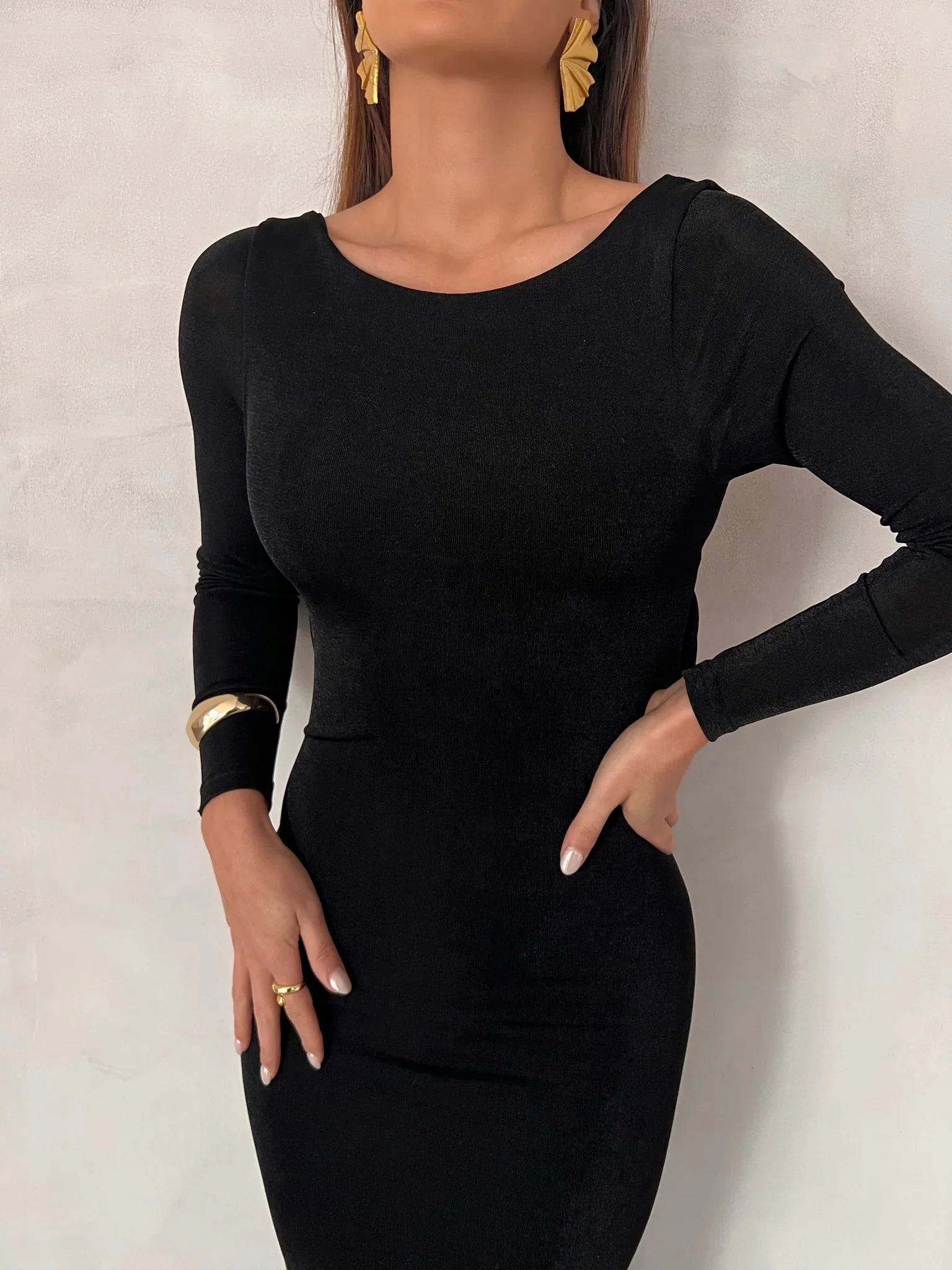 Luxe Appeal Mia Gown - Black