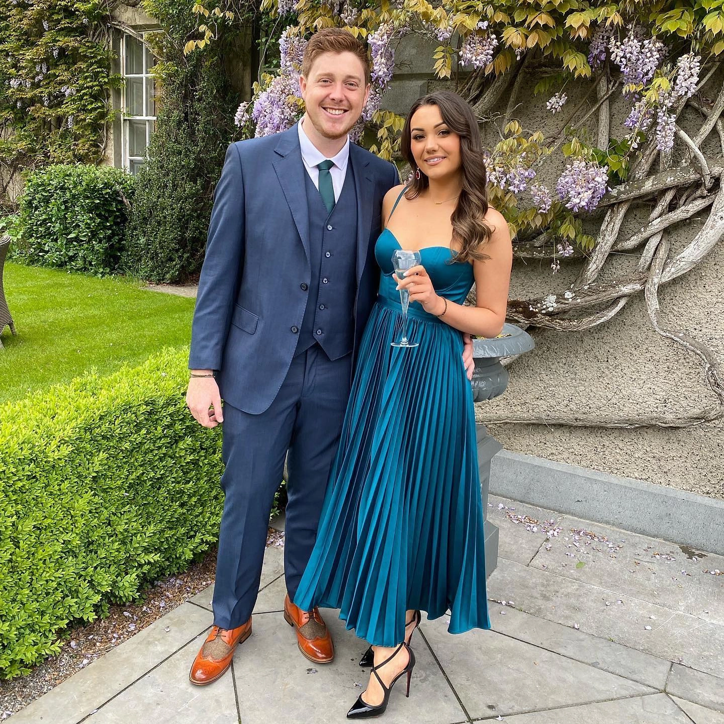 Milan Dress - Emerald Green Natural Light