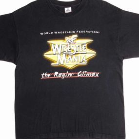 VINTAGE WWF WRESTLE MANIA TEE SHIRT 1999 SIZE XL Modern Comfort Style