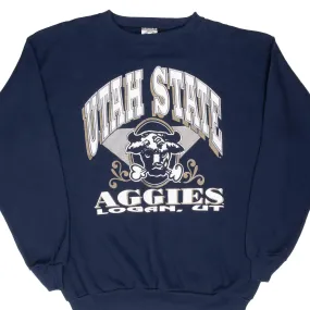 product date night charm VINTAGE NCAA UTAH STATE AGGIES 1990S SWEATSHIRT 2XL MADE IN USA