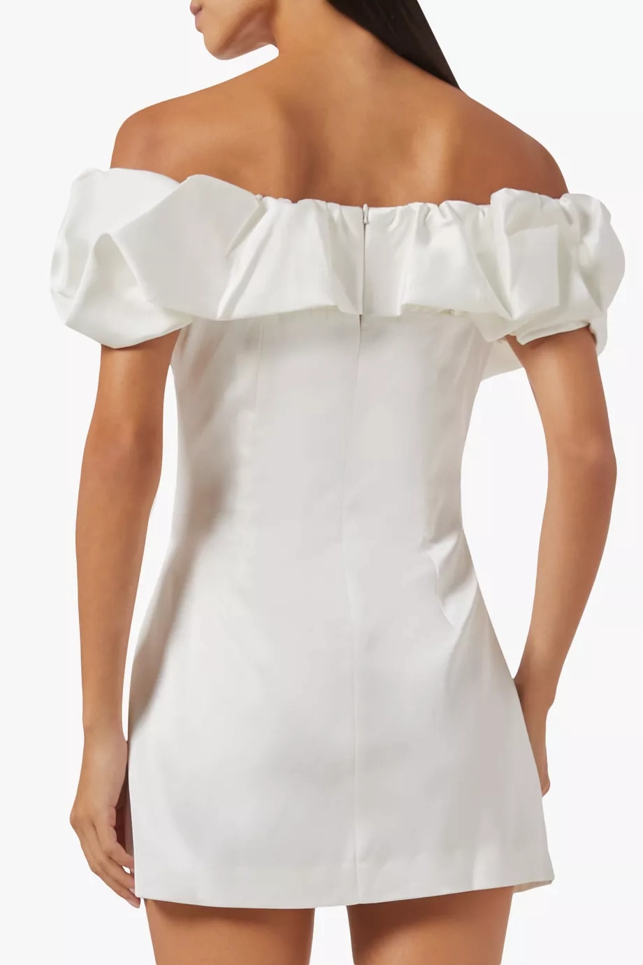 Misha Amara Mini Dress - Ivory Formal dinner wear Winter-Season