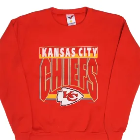 VINTAGE NFL KANSAS CITY CHIEFS SWEATSHIRT SMALL 1992 MADE IN USA foldable