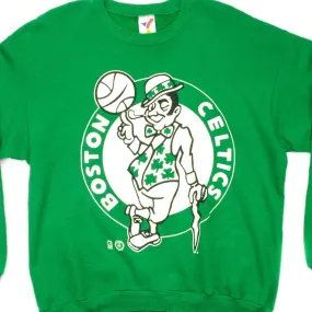 VINTAGE NBA BOSTON CELTICS SWEATSHIRT SIZE LARGE MADE IN USA 1980s Smart Casual