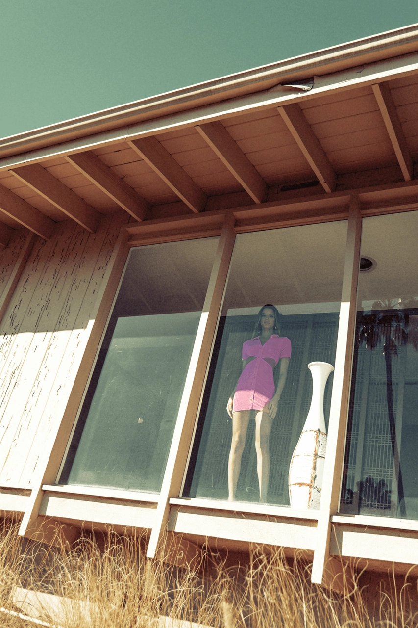 Body Flow Christelle Mini Dress - Pink