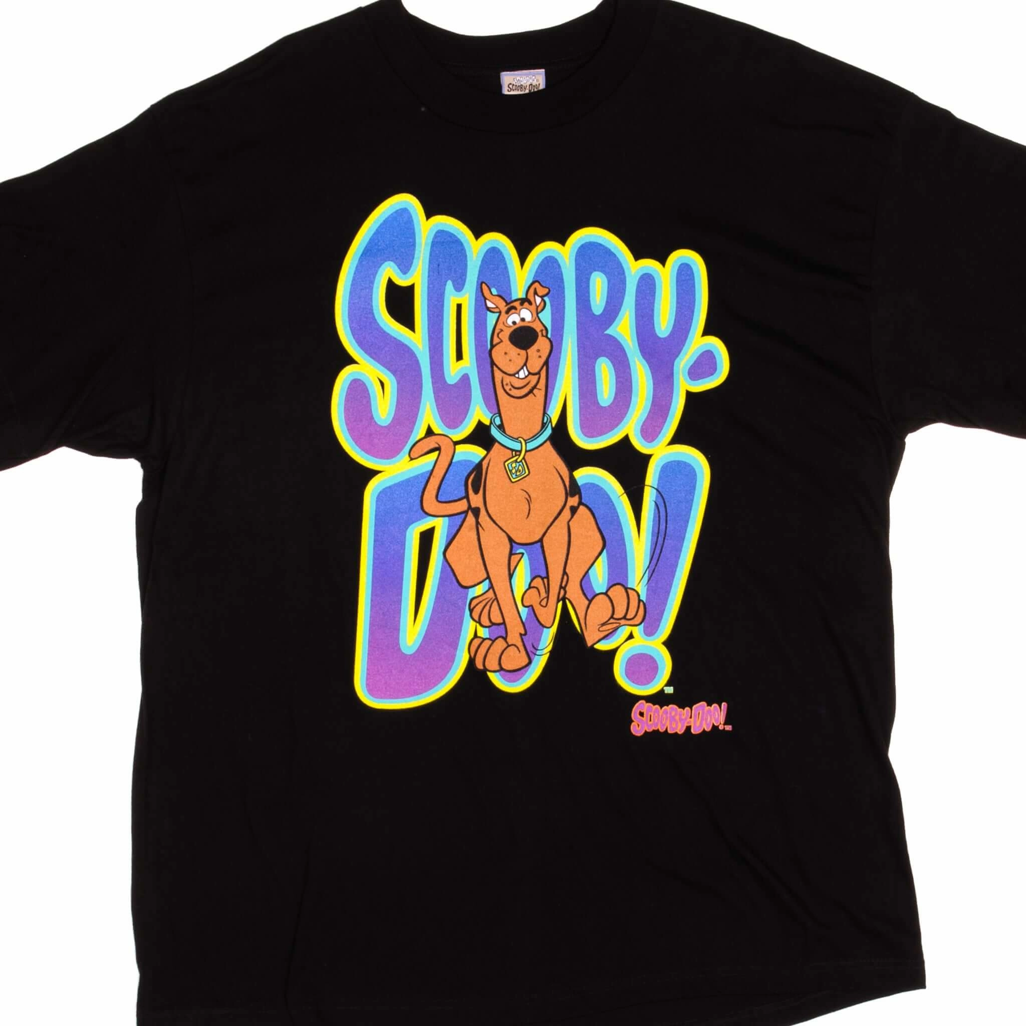 Reinforced Shoulder Seams Soft Wear VINTAGE SCOOBY DOO ! TEE SHIRT 1998 SIZE XL MADE IN USA