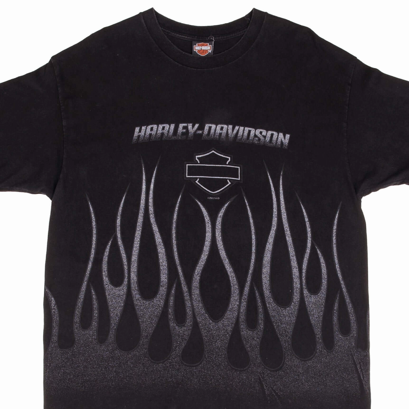 VINTAGE HARLEY DAVIDSON SIOUX CITY FLAME TEE SHIRT 2002 SIZE XL MADE IN USA Wedding