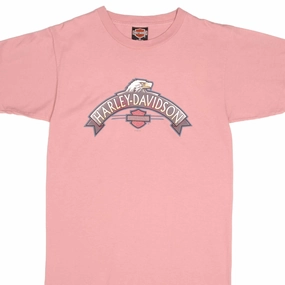VINTAGE HARLEY DAVIDSON TEE SHIRT 1997 SIZE MEDIUM MADE IN USA MoistureWickingFabric