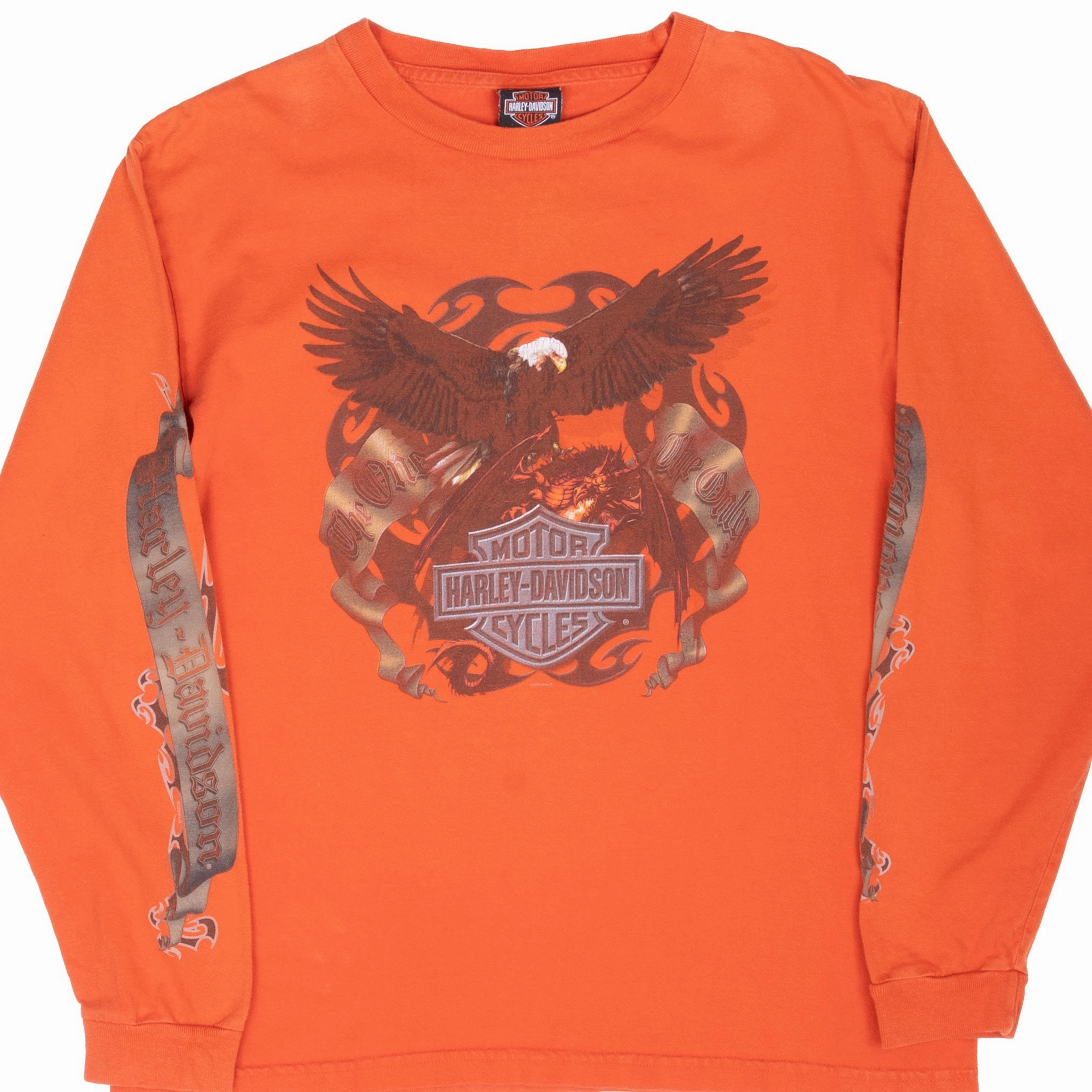 EnhancedDurabilityFinish Versatile Top VINTAGE HARLEY DAVIDSON LAS VEGAS LONG SLEEVE TEE SHIRT 2002 LARGE