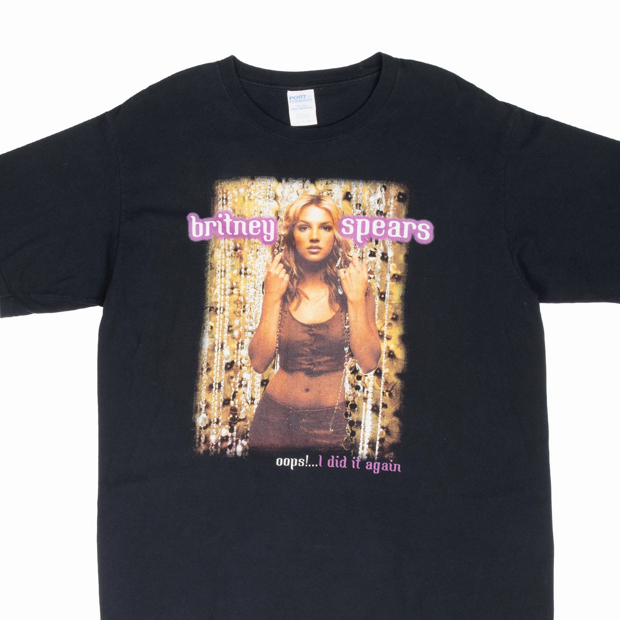 VINTAGE BRITNEY SPEARS OOPS I DID IT AGAIN TEE SHIRT 2000S LARGE Floral Print