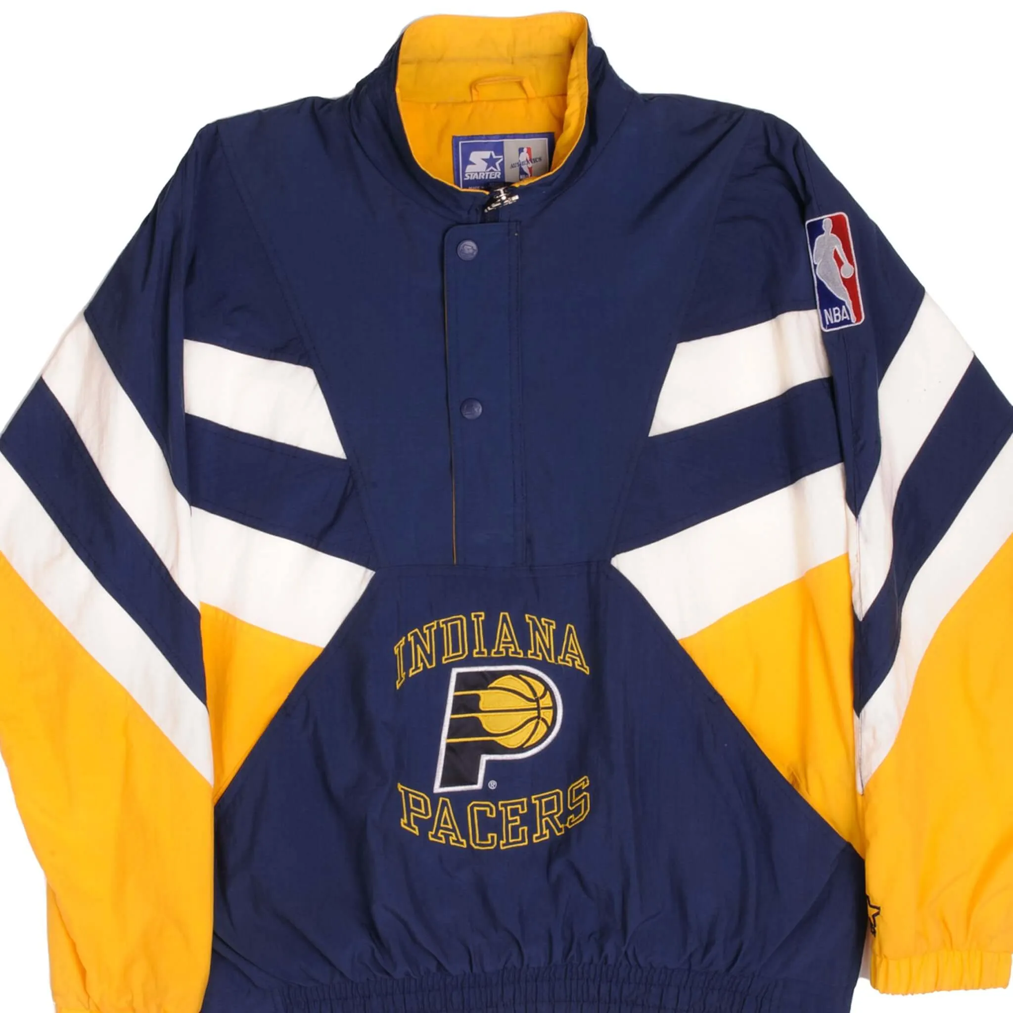 VINTAGE NBA STARTER INDIANA PACERS 1990S JACKET WINDBREAKER SIZE XL birthday concert - goers