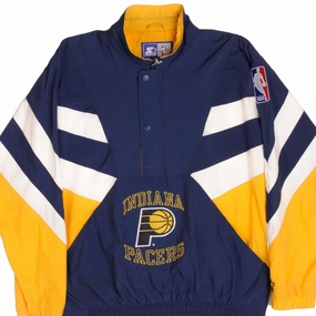 VINTAGE NBA STARTER INDIANA PACERS 1990S JACKET WINDBREAKER SIZE XL birthday concert - goers