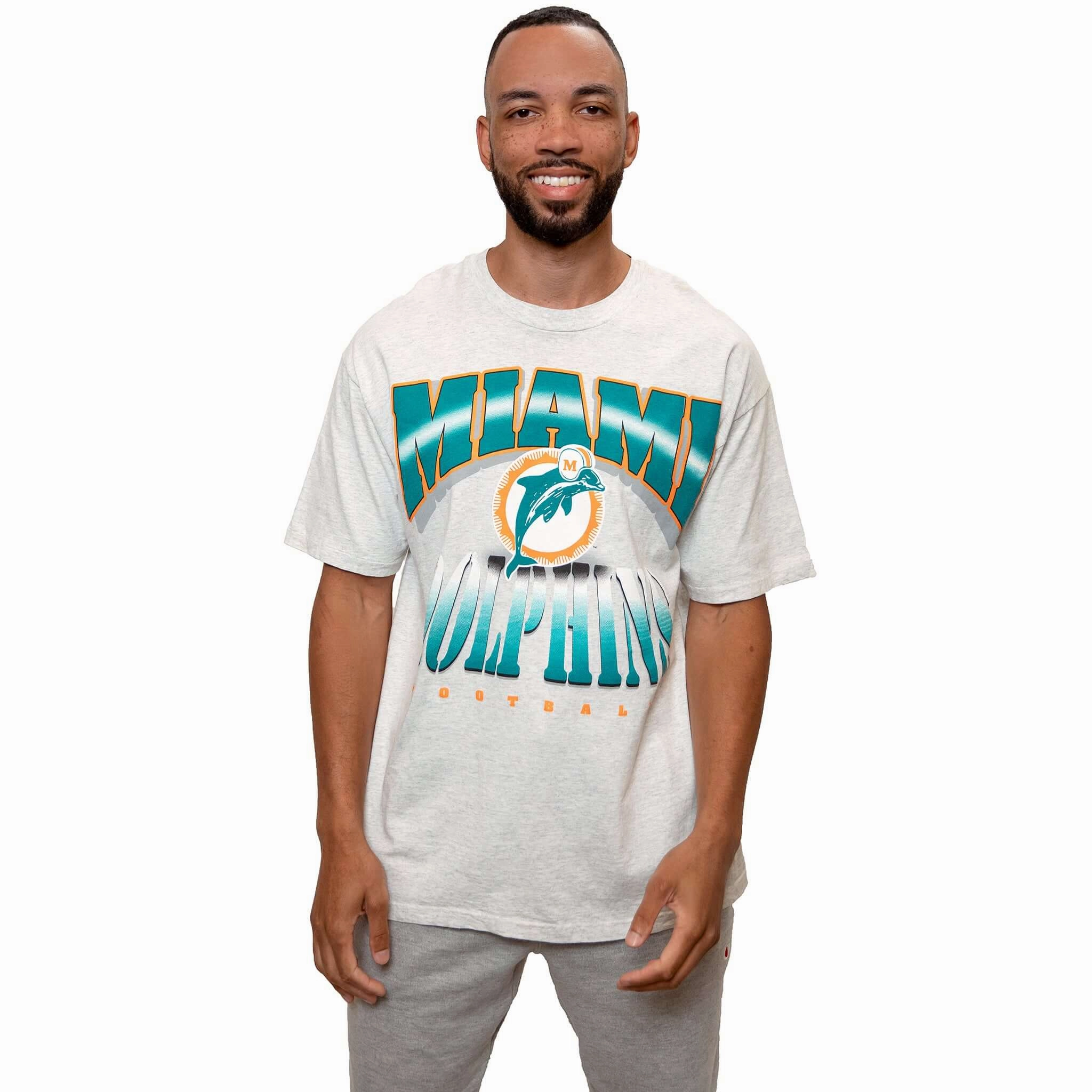 VINTAGE NFL MIAMI DOLPHINS TEE SHIRT 1995 SIZE XL Quick Wear
