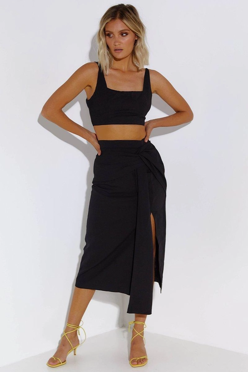 Neo Set - Black Midi-Length