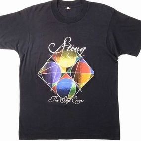 VINTAGE STING THE SOUL CAGES TEE SHIRT 1991 SIZE MEDIUM MADE IN USA Casual Performance Trendy Comfort Fit