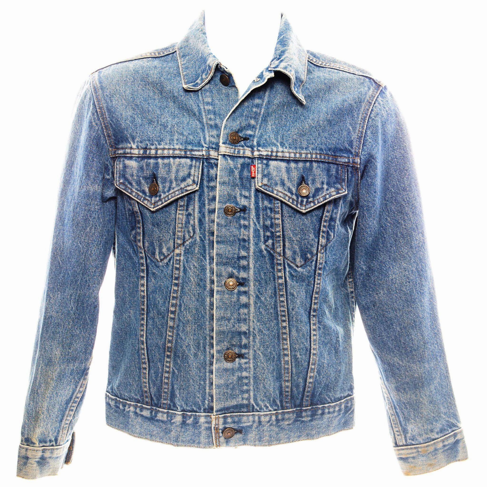 astronauts Outdoor Insulation VINTAGE LEVIS JACKET SINGLE STITCH SIZE 36 MADE IN USA