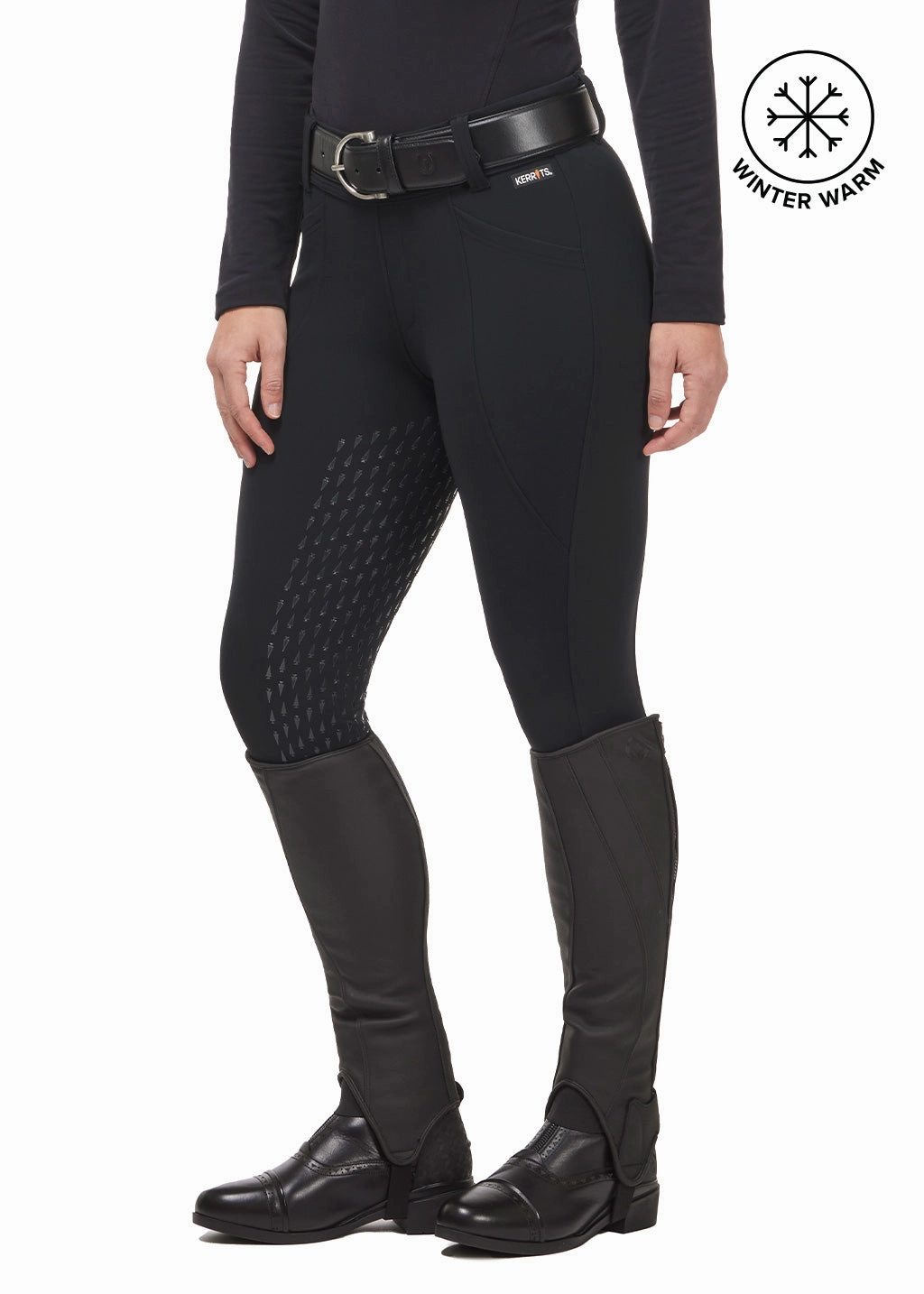Impact protection Fusion Fleece-Lined Full Leg Clinic Tight