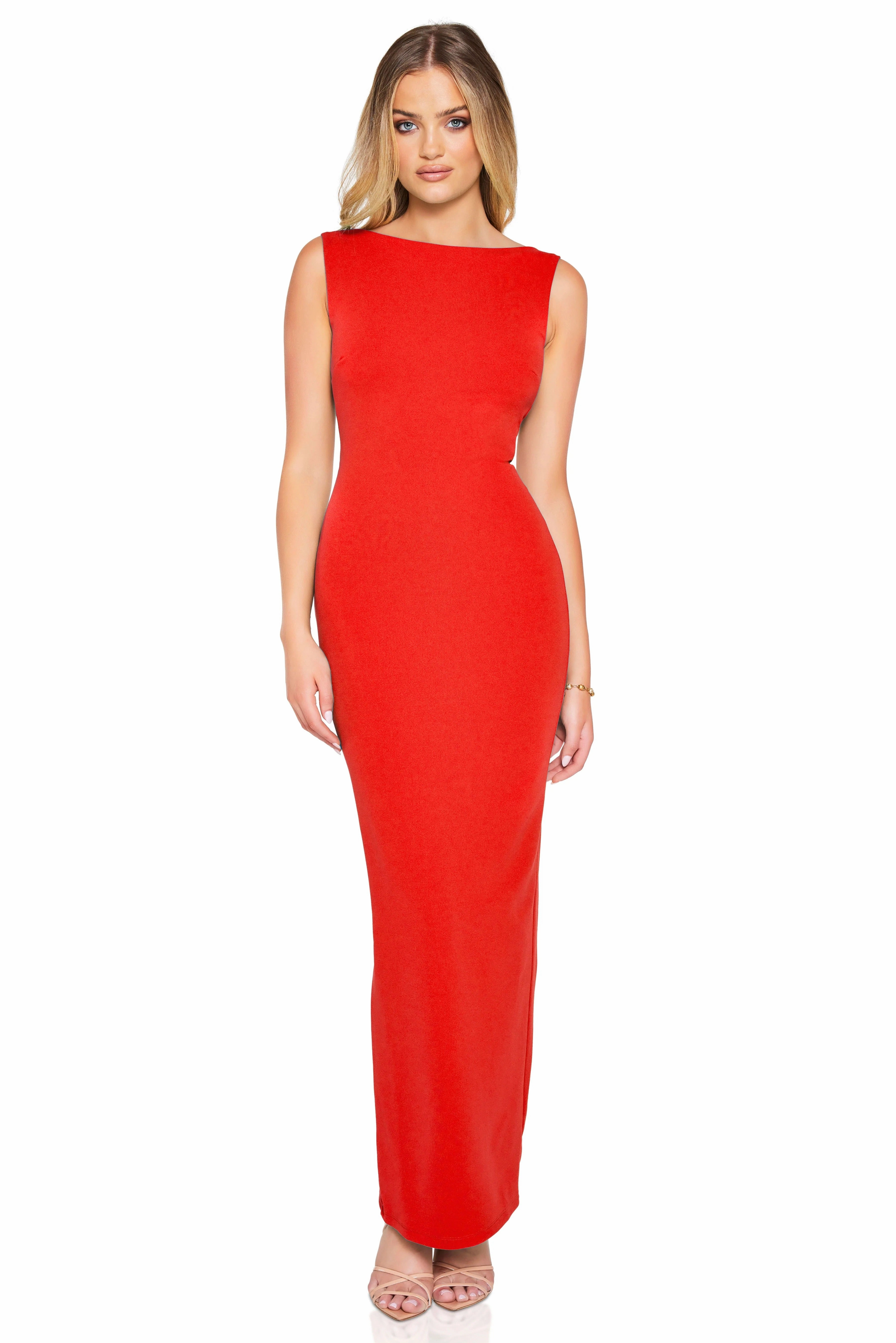 Nookie Bliss Maxi Dress - Cherry Birthday-Celebration Relaxed and Effortless