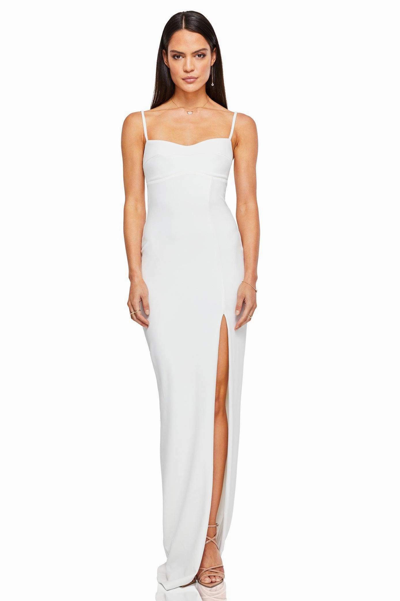 Vibrant Look Nookie Maia Maxi Dress - White