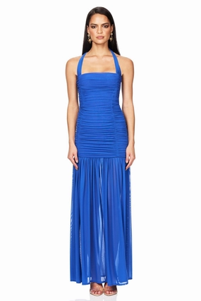 Bright Colors Nookie Thrill Gown - Royal