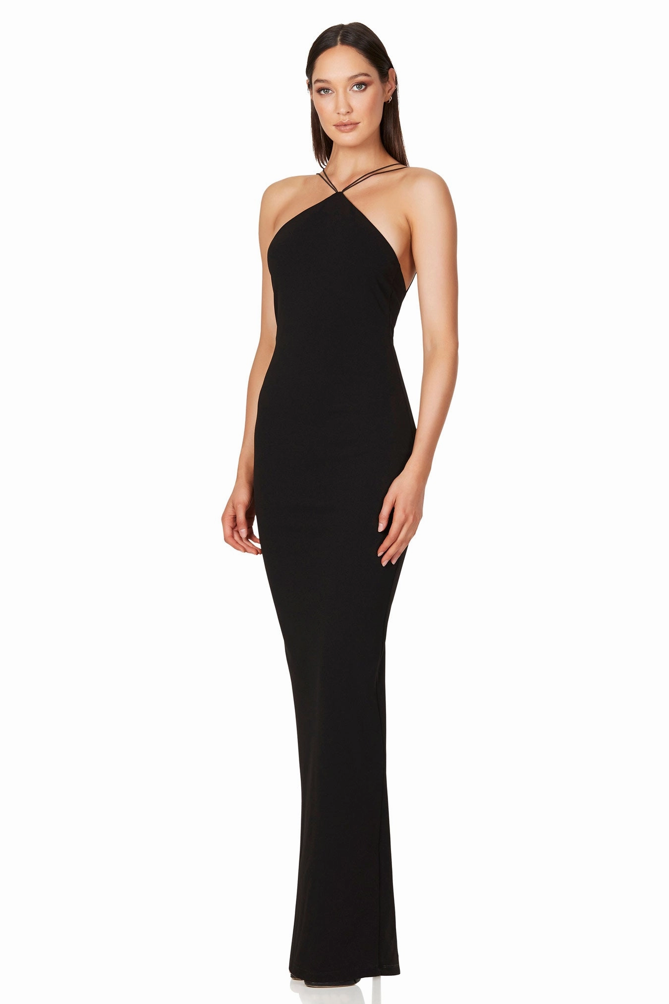 Layer Light Casual Elegance Nookie Trinity Gown - Black