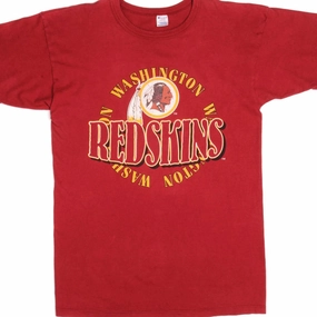 VINTAGE CHAMPION WASHINGTON REDSKINS TEE SHIRT 1980S MEDIUM MADE IN USA Easy and Relaxed regular but not boring