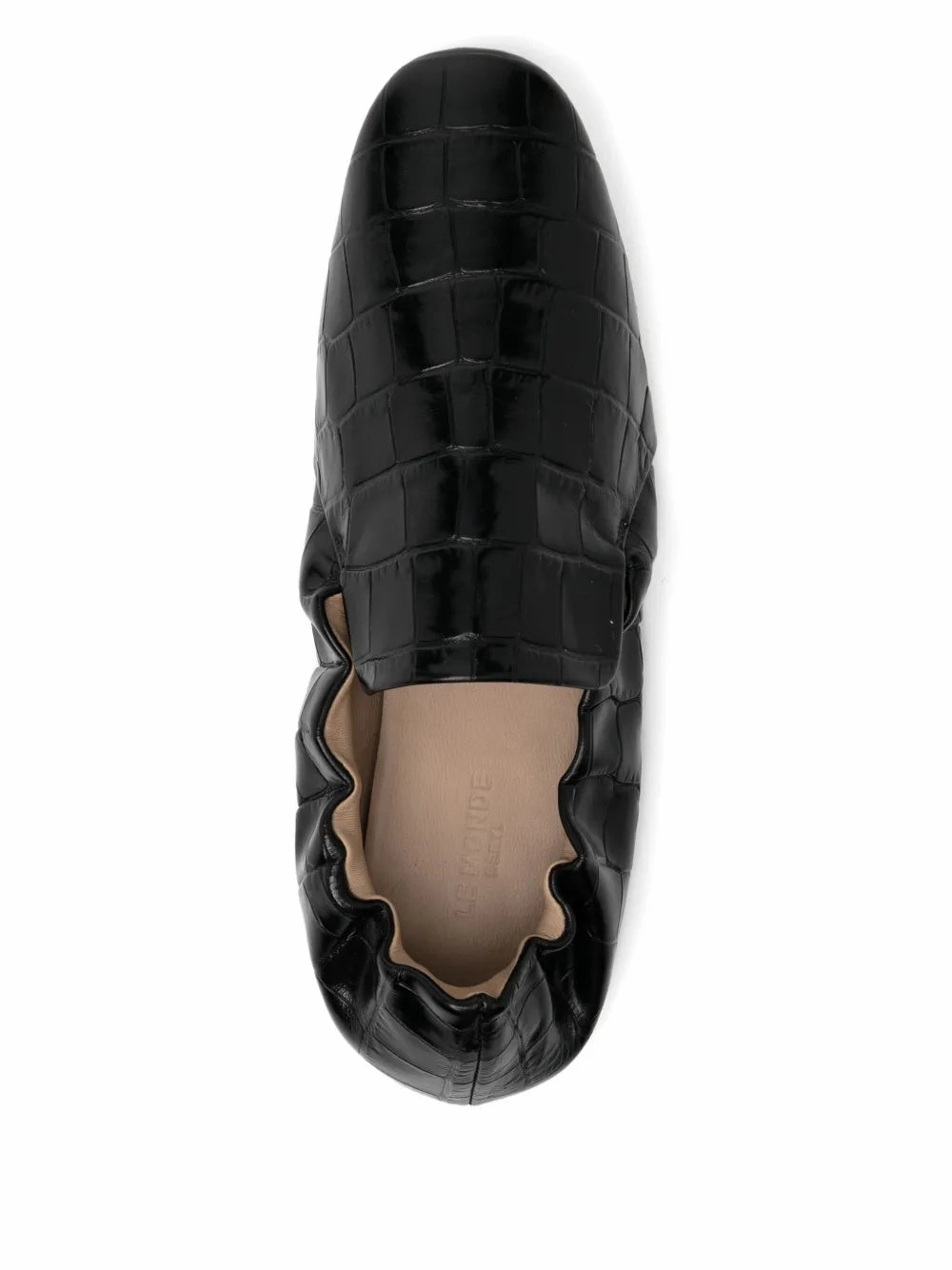 Orlando Moccasin in Black Peace Walk Rock Walk