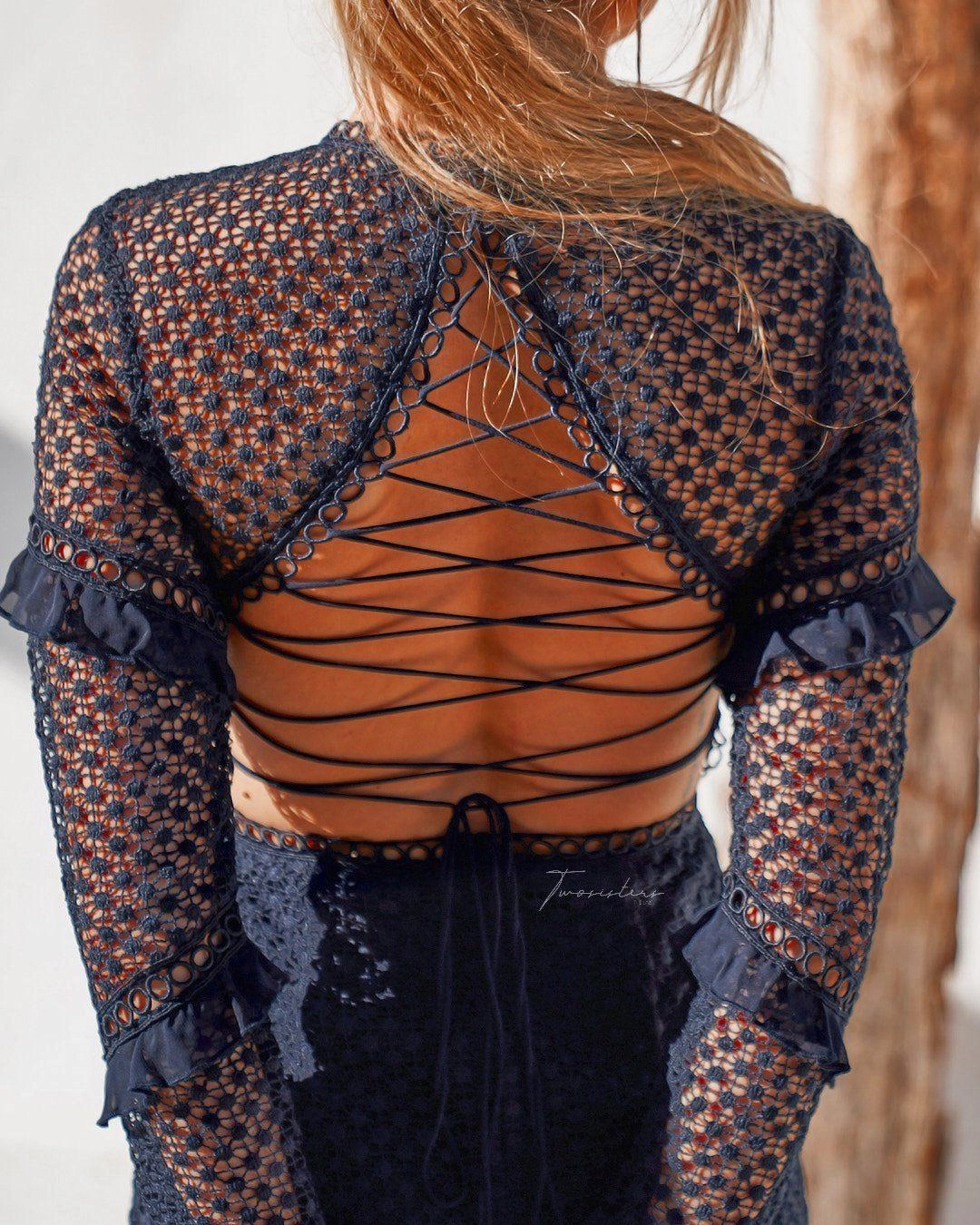 Soft Drape Work Favorite Parson Dress - Navy