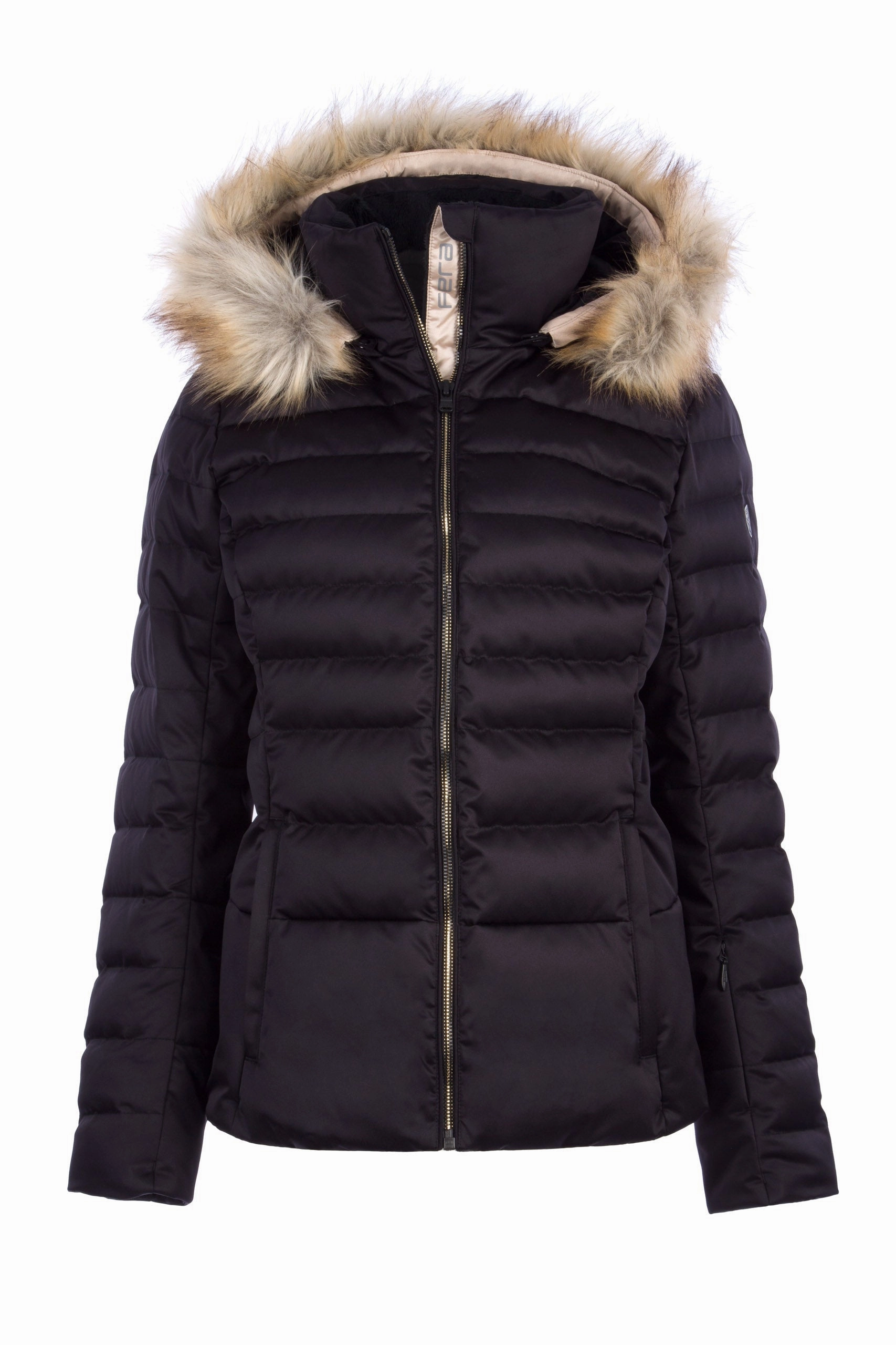 Minimal Lines Rugged Outer Shell Julia Luxe Parka w/ Faux Fur