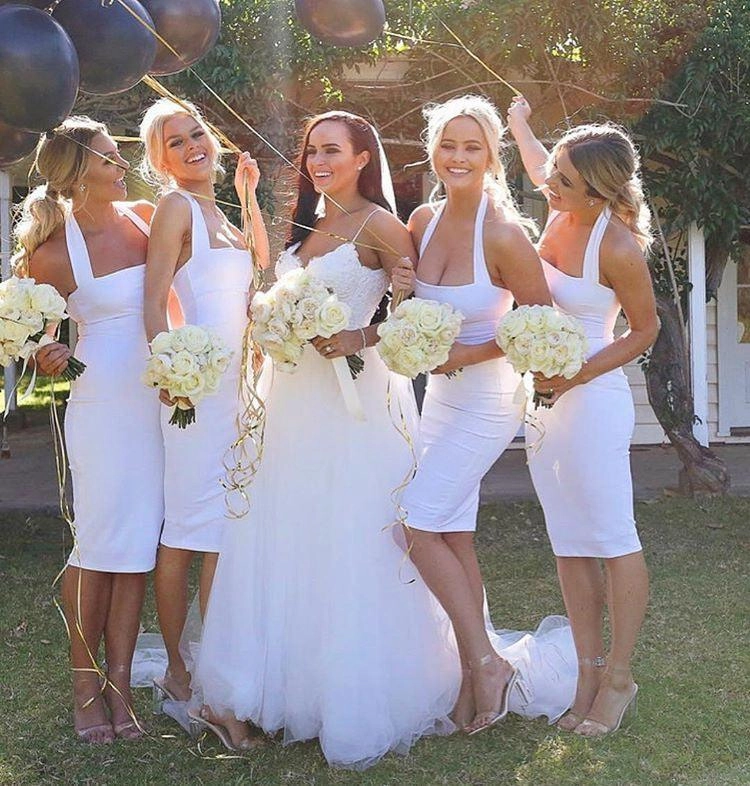 Nookie Boulevard Midi Dress - White All Moments City-Style