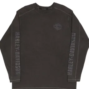 VINTAGE HARLEY DAVIDSON DARK GREY SWEATSHIRT SIZE 2XL Comfort Wear Celebrity Worn