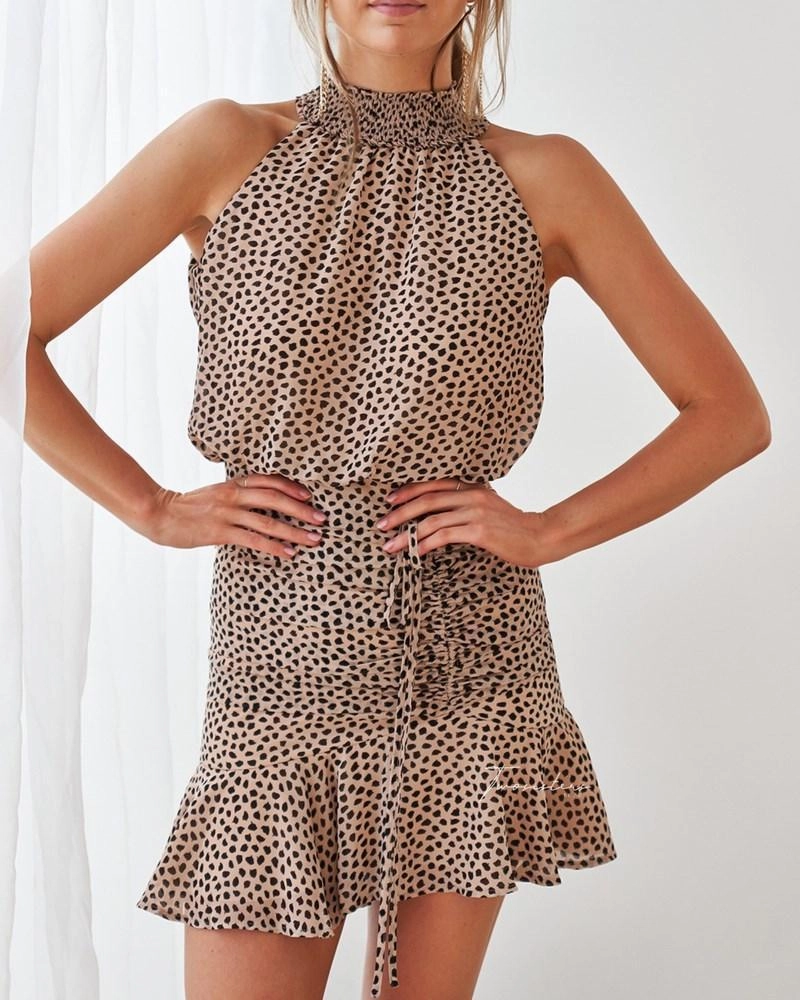 Pip Dress - Leopard Effortless Layering