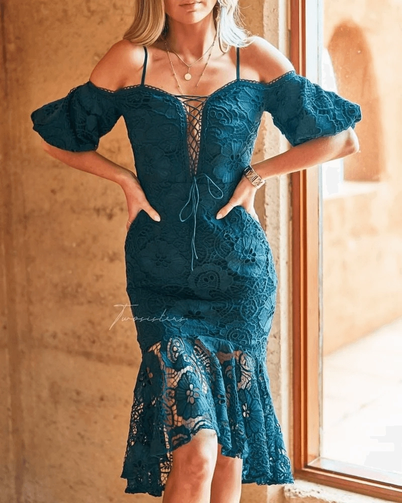 Riana Dress - Emerald Green (Final Sale) Light Attitude Jewel-Tone