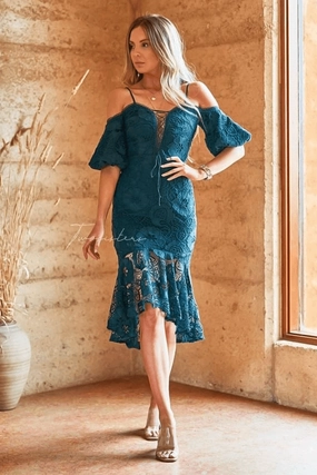 Riana Dress - Emerald Green (Final Sale) Summer Ready