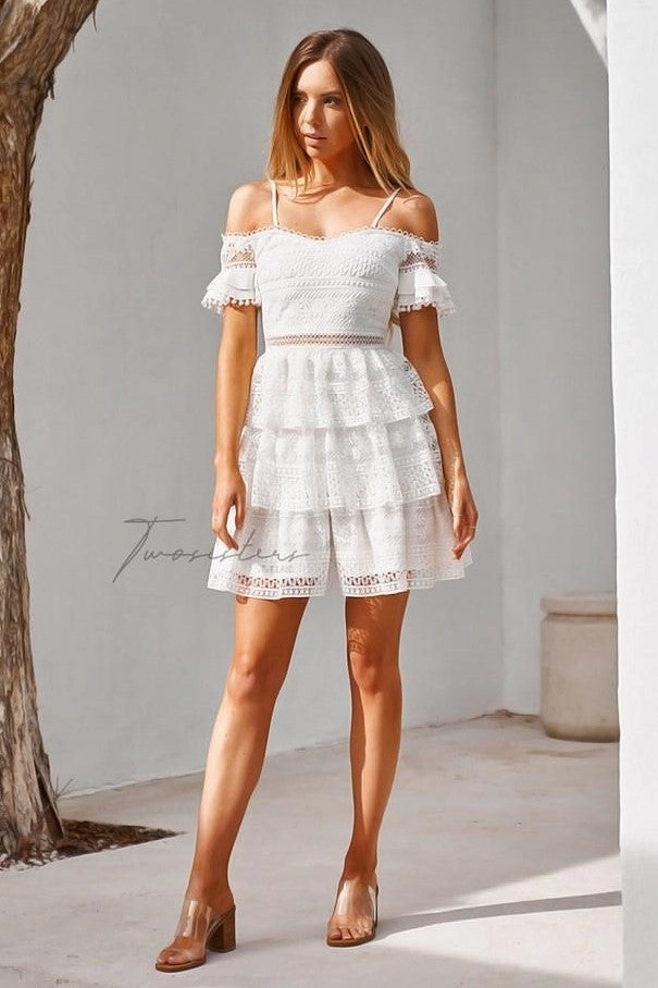 Work Comfort Feminine Comfort Melinda Dress - White