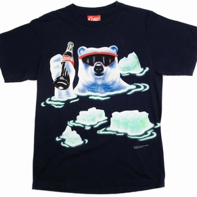 short sleeved VINTAGE THE COCA COLA COMPANY TEE SHIRT 1995 SIZE LARGE MADE IN USA