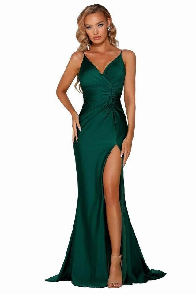 Fashionable Touch Portia & Scarlett PS6322 Gown - Emerald